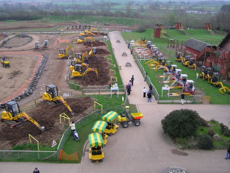 Diggerland Devon , United Kingdom